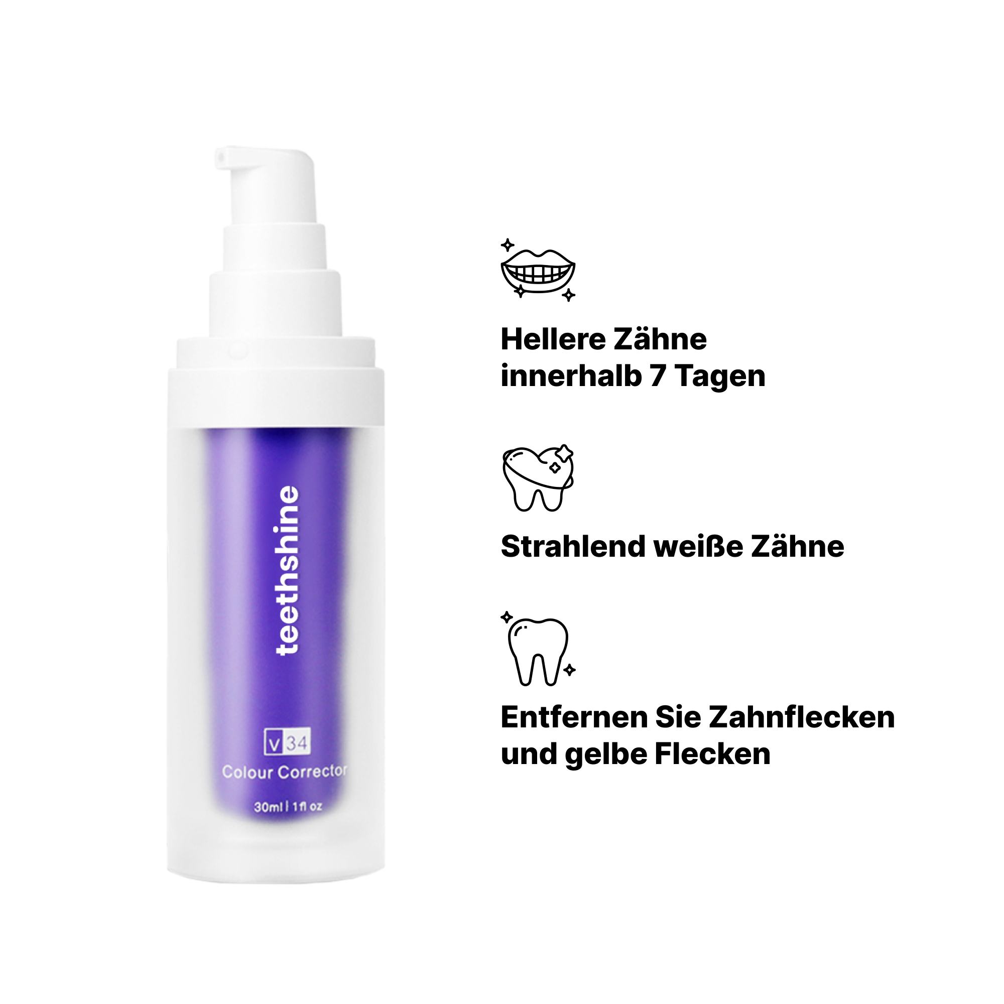 TeethShine® - Zahnweißcreme